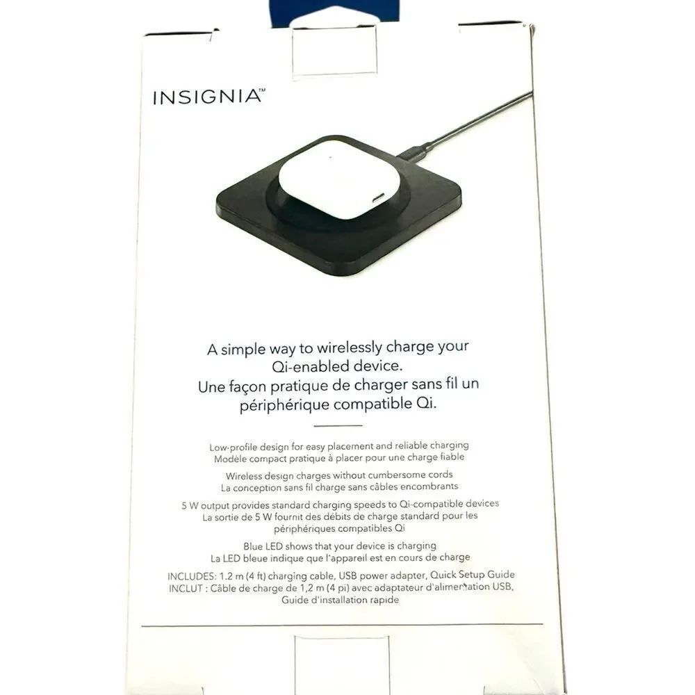 Insignia Black Wireless Charging Pad